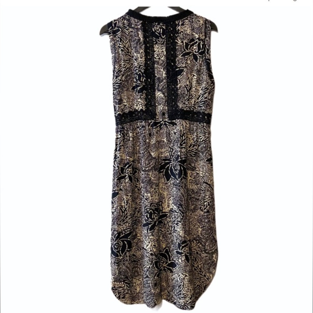 Holding Horses Black Floral Suraja Dress